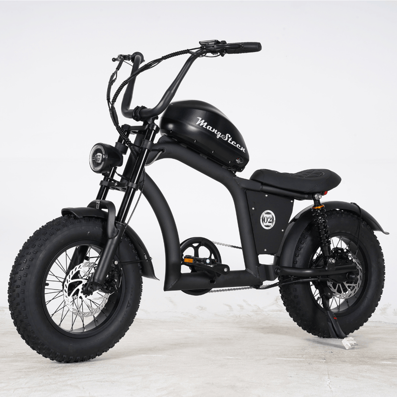 Kiwi eRide Kiwi eRide Mangosteen FT-02 MINI 48V15AH ELECTRIC BIKE BLACK Mangosteen FT-02 MINI 48V15AH ELECTRIC BIKE BLACK