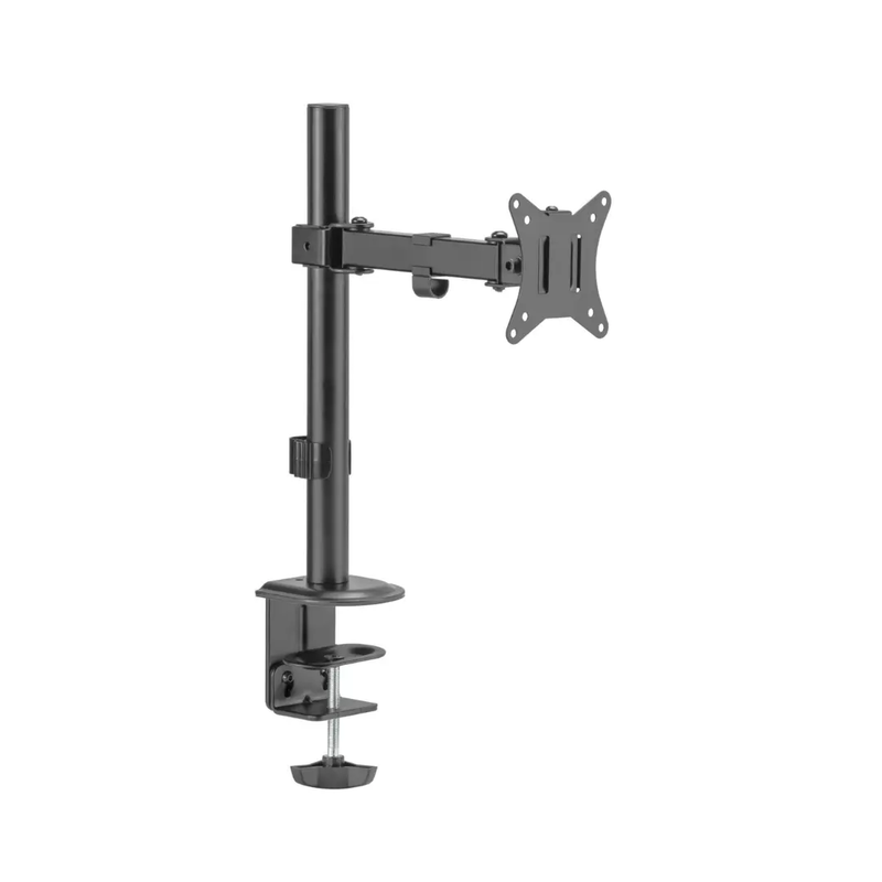 Locktight Single-Monitor steel articulating mount by sue-e furniture