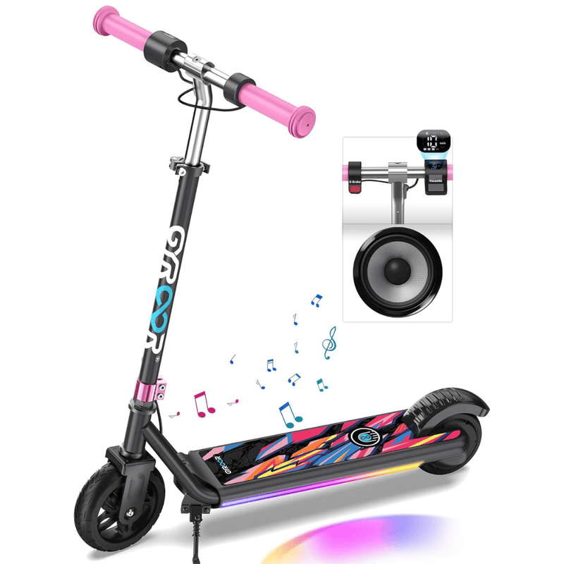 Kiwi eRide Kiwi eRide Ages 6-12 Gyroor H30 Max Pink Kids Electric Scooter Ages 6-12 Gyroor H30 Max Pink Kids Electric Scooter