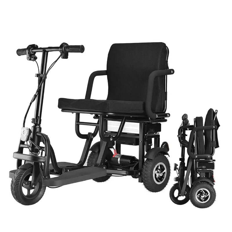 Kiwi Grab Kiwi Grab Foldable 3 wheel electric scooter mobility scooter black Foldable 3 wheel electric scooter mobility scooter black