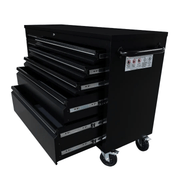 55 inch Black 10 Drawer Work Bench tool chest Tool Box Chest Cabinet by Kiwi Grab
