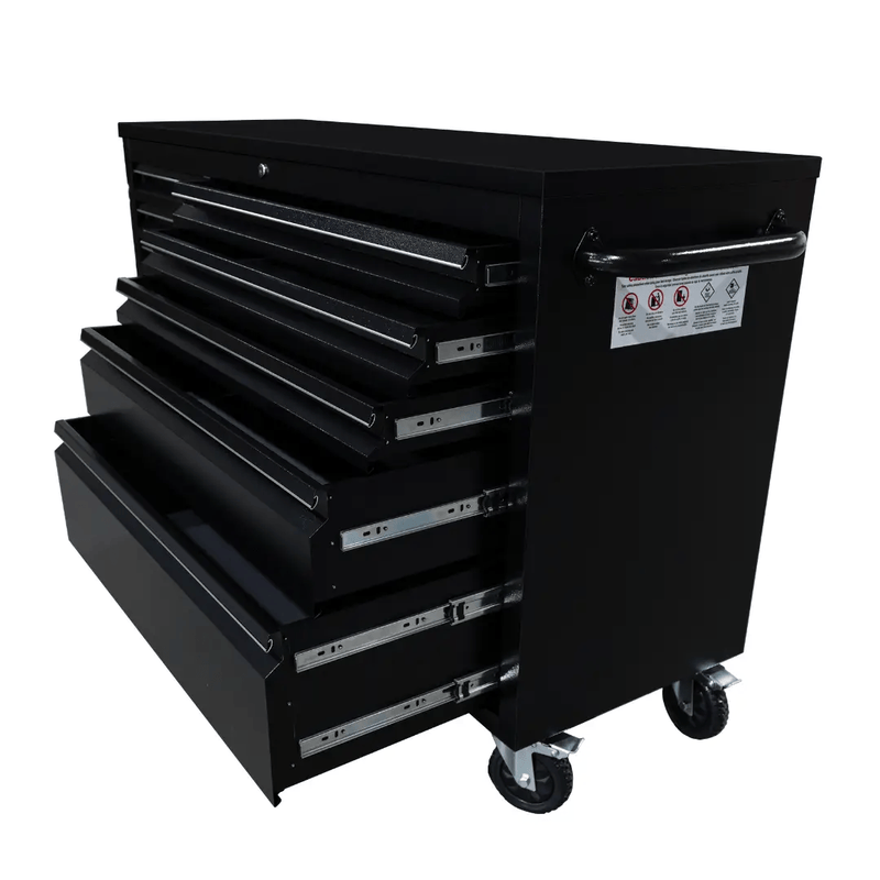 55 inch Black 10 Drawer Work Bench tool chest Tool Box Chest Cabinet by Kiwi Grab