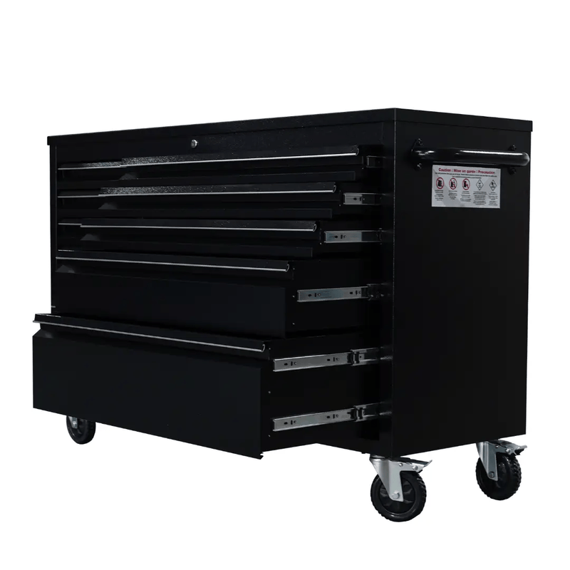 55 inch Black 10 Drawer Work Bench tool chest Tool Box Chest Cabinet by Kiwi Grab