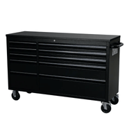 55 inch Black 10 Drawer Work Bench tool chest Tool Box Chest Cabinet by Kiwi Grab