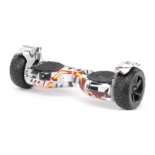 Kiwi eRide Kiwi eRide CHIC camouflage grey Offroad HOVERBOARD with bluetooth speaker CHIC camouflage grey Offroad HOVERBOARD with bluetooth speaker