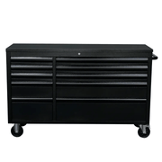 55 inch Black 10 Drawer Work Bench tool chest Tool Box Chest Cabinet by Kiwi Grab