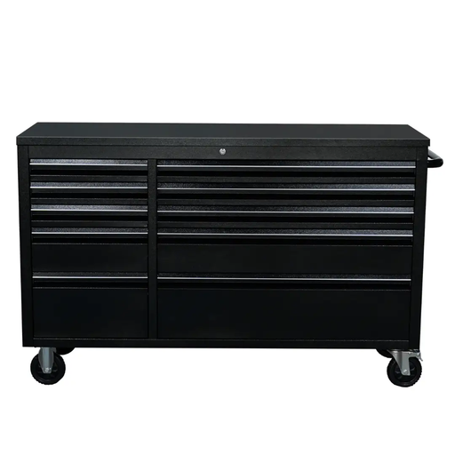 55 inch Black 10 Drawer Work Bench tool chest Tool Box Chest Cabinet by Kiwi Grab