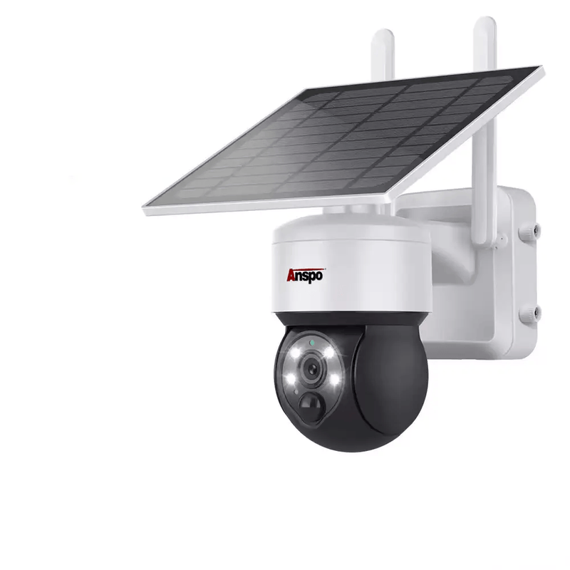 Kiwi Grab Kiwi Grab Anspo 4G SIM SOLAR security camera wireless free batteries and 64GB card White Anspo 4G SIM SOLAR security camera wireless free batteries and 64GB card White