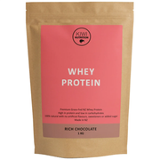 Whey Protein Powder - Chocolate 1kg by Kiwi Nutrition