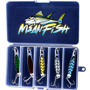 5 Fishing Lures With Mini Tackle Box by NZ Diver