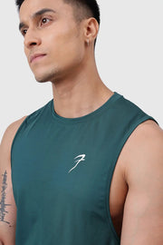 Urban Deep Arm Tank Emerald Green by Fuaark Nz