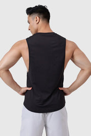 Urban Deep Arm Tank Black by Fuaark Nz