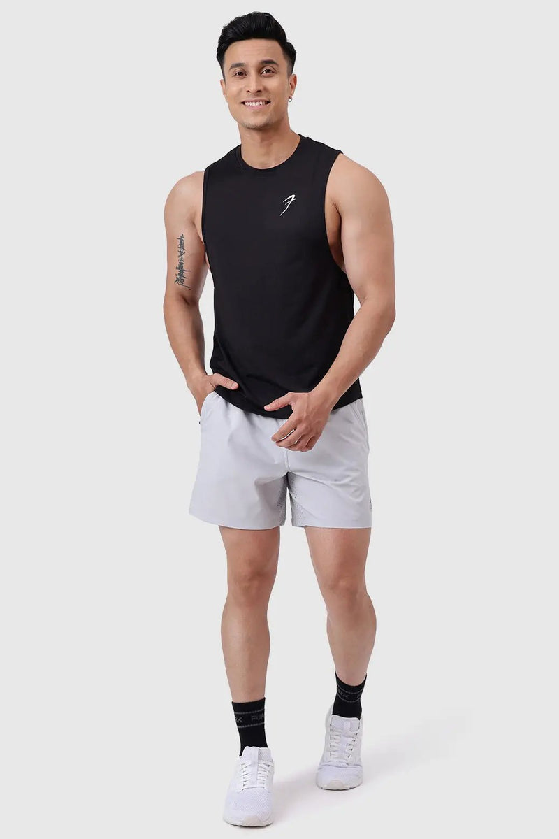 Urban Deep Arm Tank Black by Fuaark Nz