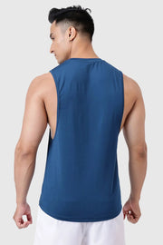 Urban Deep Arm Tank Teal by Fuaark Nz