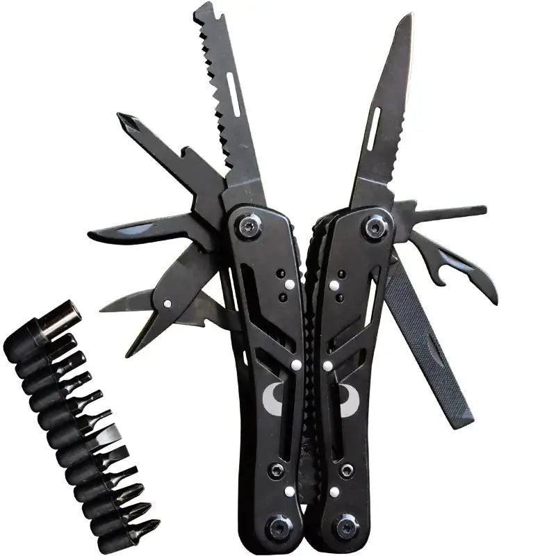 Stainless Steel Multitool - Compact Folding Pliers & Tool Kit | Camping & Outdoor by Mead's Supply & Equipment Outfitters limited