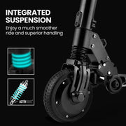 SportZone.co.nz Sports & Fitness > Scooters, Hoverboards & Accessories > Electric Scooters ALPHA Peak 300W Electric Scooter 10Ah Suspension Adults & Teens Black ALPHA Peak 300W Electric Scooter 10Ah Suspension Adults & Teens Black