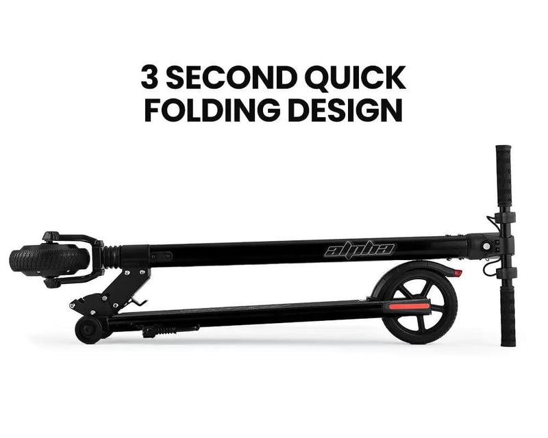 SportZone.co.nz Sports & Fitness > Scooters, Hoverboards & Accessories > Electric Scooters ALPHA Peak 300W Electric Scooter 10Ah Suspension Adults & Teens Black ALPHA Peak 300W Electric Scooter 10Ah Suspension Adults & Teens Black