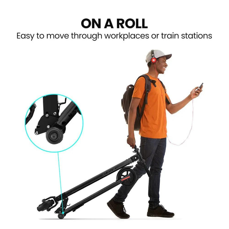 SportZone.co.nz Sports & Fitness > Scooters, Hoverboards & Accessories > Electric Scooters ALPHA Peak 300W Electric Scooter 10Ah Suspension Adults & Teens Black ALPHA Peak 300W Electric Scooter 10Ah Suspension Adults & Teens Black