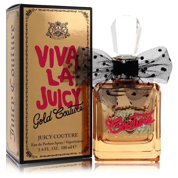 Viva La Juicy Gold Couture Eau De Parfum Spray by Juicy Couture 100 ml by Brands HD