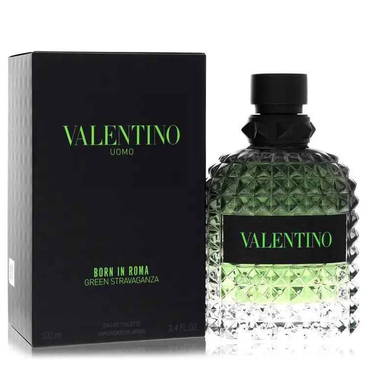 Brands HD Eau De Toilette Spray Valentino Uomo Born In Roma Green Stravaganza Eau De Toilette Spray by Valentino 100 ml Valentino Uomo Born In Roma Green Stravaganza Eau De Toilette Spray by Valentino 100 ml