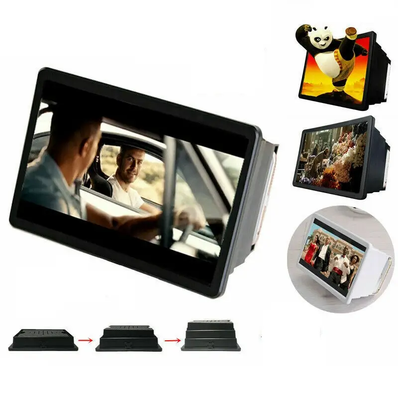 3D Magnifier Retractable Amplifier Mobile Phone Screen HD Magnifier Universal by salelink.co.nz