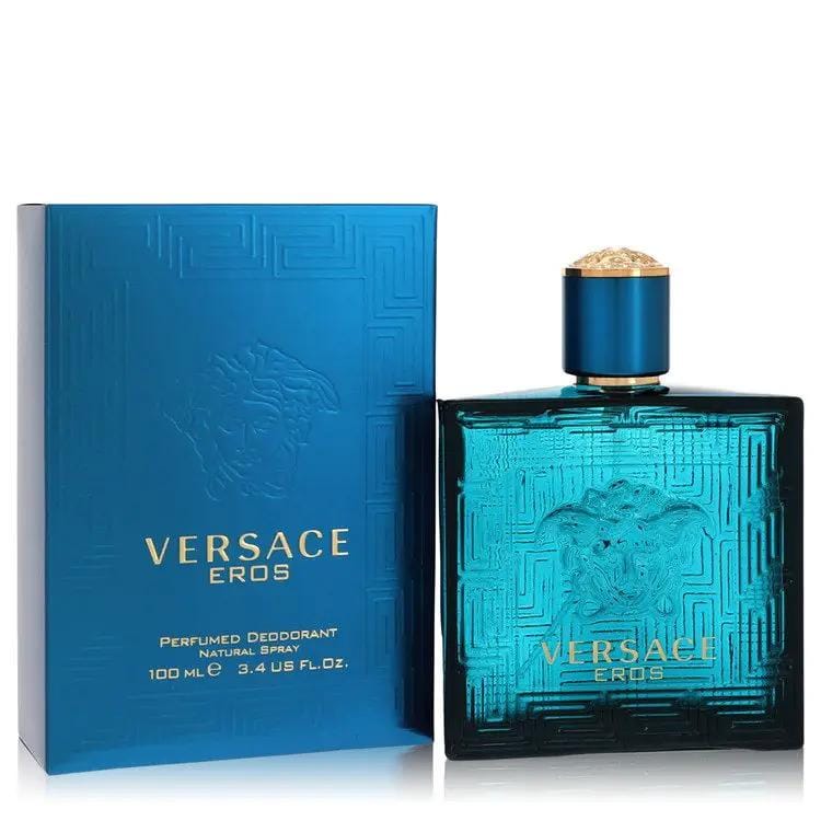 Brands HD Deodorant Spray Versace Eros Deodorant Spray by Versace 100 ml Versace Eros Deodorant Spray by Versace 100 ml