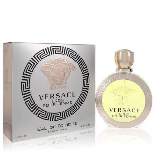 Brands HD Eau De Toilette Spray Versace Eros Eau De Toilette Spray by Versace 100 ml Versace Eros Eau De Toilette Spray by Versace 100 ml