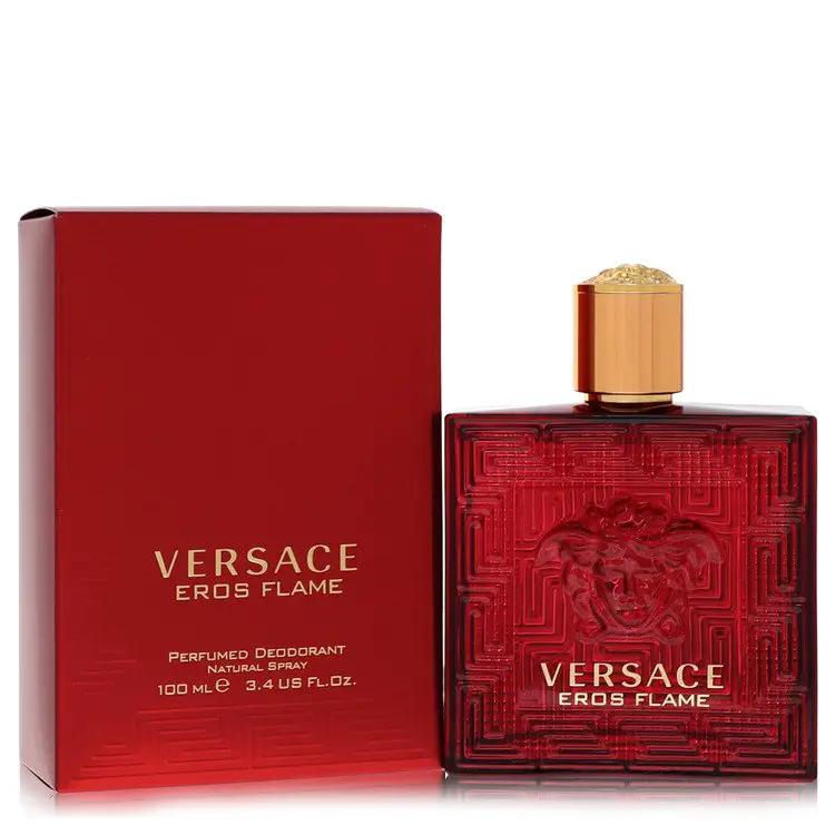 Brands HD Deodorant Spray Versace Eros Flame Deodorant Spray by Versace 100 ml Versace Eros Flame Deodorant Spray by Versace 100 ml