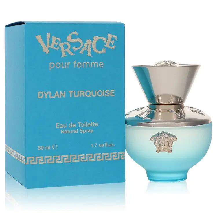 Versace Pour Femme Dylan Turquoise Eau De Toilette Spray by Versace 50 ml by Brands HD