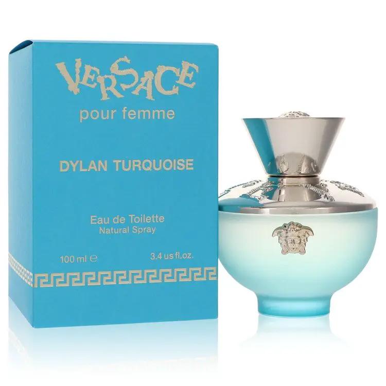 Versace Pour Femme Dylan Turquoise Eau De Toilette Spray by Versace 100 ml by Brands HD