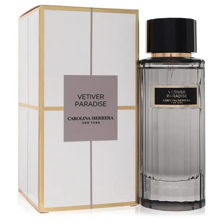 Vetiver Paradise Eau De Toilette Spray (Unisex) by Carolina Herrera 100 ml by Brands HD
