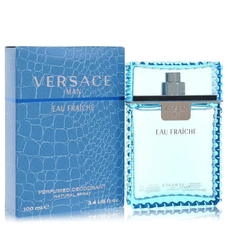 Brands HD Eau Fraiche Deodorant Spray Versace Man Eau Fraiche Deodorant Spray by Versace 100 ml Versace Man Eau Fraiche Deodorant Spray by Versace 100 ml