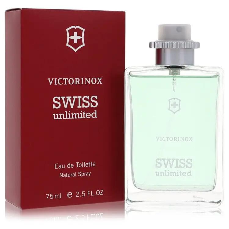 Brands HD Eau De Toilette Spray Swiss Unlimited Eau De Toilette Spray by Victorinox 75 ml Swiss Unlimited Eau De Toilette Spray by Victorinox 75 ml
