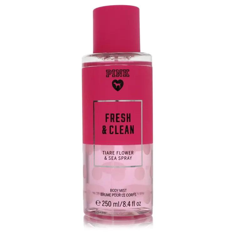 Brands HD Body Mist Spray Victorias Secret Pink Fresh & Clean Tiare & Sea Body Mist Spray by Victorias Secret 248 ml Victorias Secret Pink Fresh & Clean Tiare & Sea Body Mist Spray by Victorias Secret 248 ml