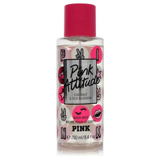 Brands HD Body Mist Spray Victorias Secret Pink Attitude Coconut & Blossom Body Mist Spray by Victorias Secret 248 ml Victorias Secret Pink Attitude Coconut & Blossom Body Mist Spray by Victorias Secret 248 ml