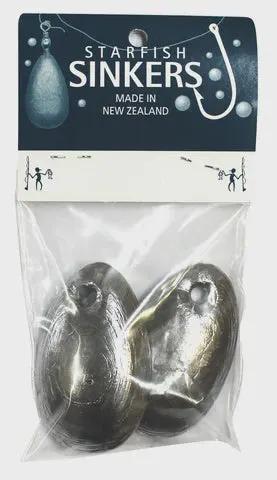 Fishing and Leisure General Spoon Sinkers size 6 Small Bags Spoon Sinkers Fishing And Leisure Size 6 Small Bags