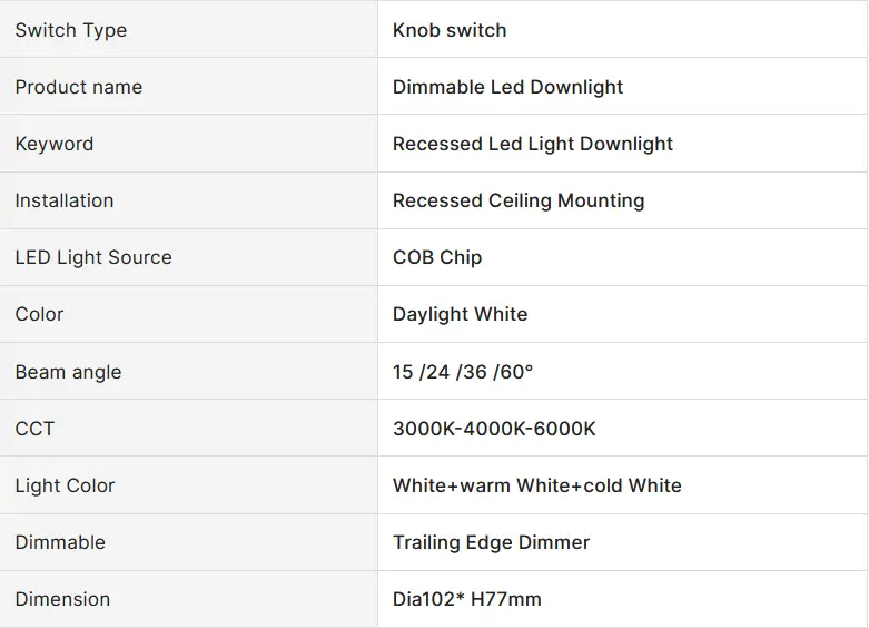 13W 1150 lumens ,Tri-Color Dimmable LED Downlight, Dia 102mm by salelink.co.nz