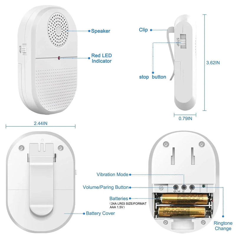 Wireless Caregiver Pager by Eldertech