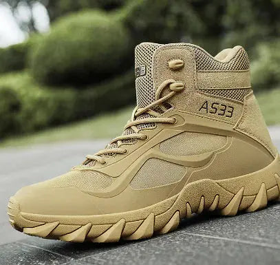 Men's Comfortable Wear-resistant Steel Toe Safety Shoes by Mead's Supply & Equipment Outfitters limited