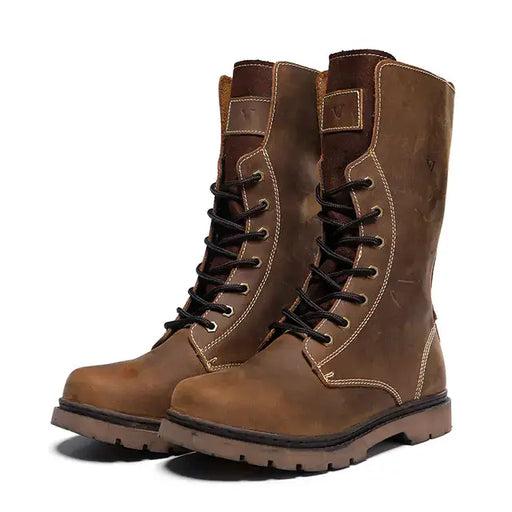 Men's Waterproof Leather Martin Boots | Hiking & Combat Boots by Mead's Supply & Equipment Outfitters limited