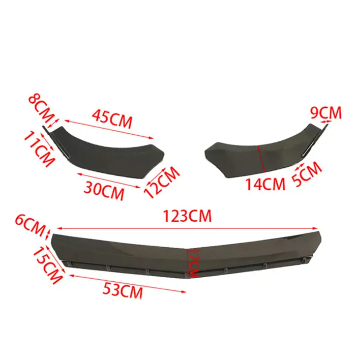 Car Front Bumper Protector Lip by salelink.co.nz