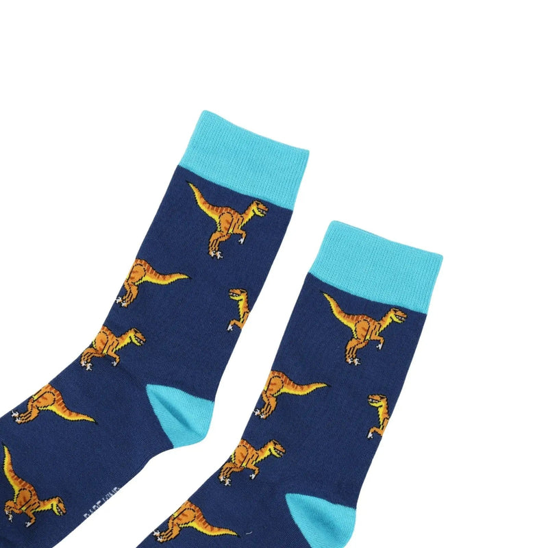 Barekind NZ Socks Save the Velociraptors Bamboo Socks Save the Velociraptors Bamboo Socks