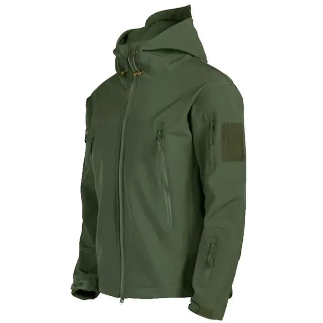 Men's Tactical Waterproof Shark Skin Jacket - Softshell Outdoor Jacket with Fleece Lining by Mead's Supply & Equipment Outfitters limited