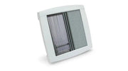 MPK Vision Star Roof Vent 400x400 Signal White Hood Quiet Airflow Flyscreen Pleated Blind For Campervans by MPK