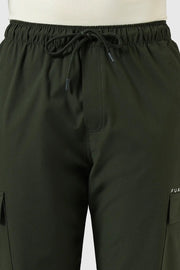 Vitality Straight Pants Olive by Fuaark Nz