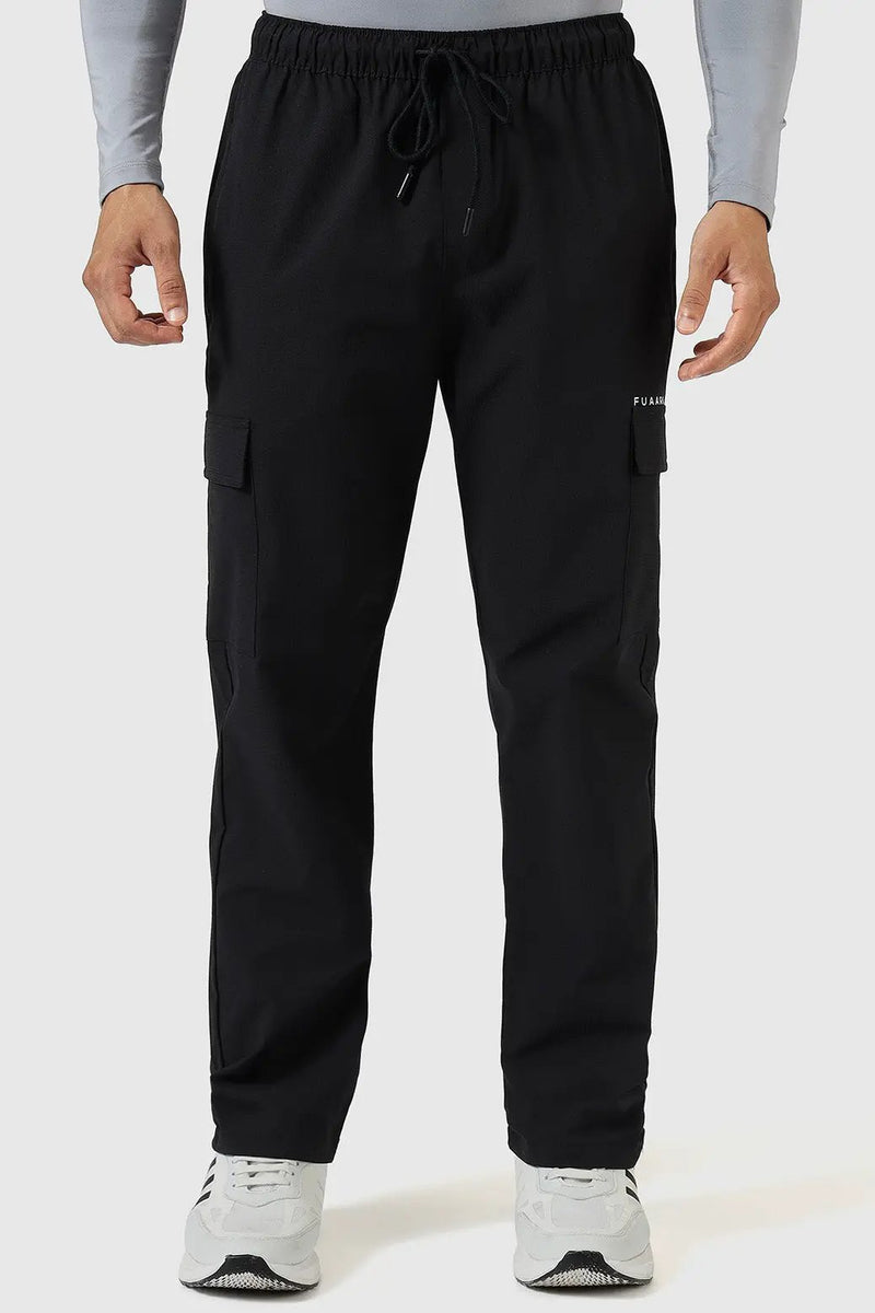 Vitality Straight Pants Black by Fuaark Nz