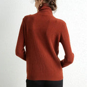 Women's 100% Merino Wool Turtleneck Sweater - Slim Fit, High Neck | Autumn Winter Layering by Mead's Supply & Equipment Outfitters limited