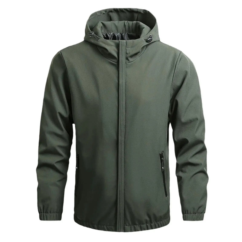Men's Outdoor Waterproof Jacket - Windproof Hiking Rain Jacket | All-Weather Protection by Mead's Supply & Equipment Outfitters limited