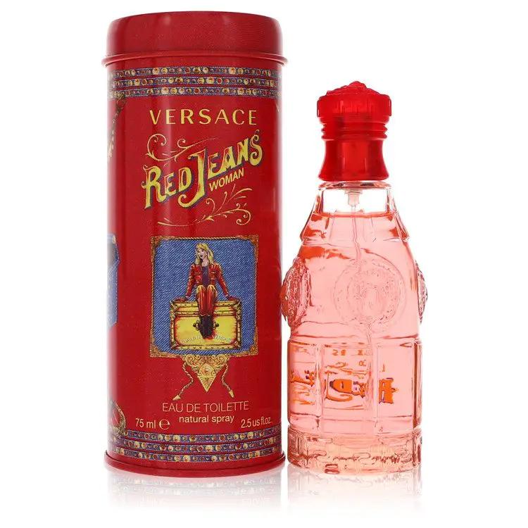 Red Jeans Eau De Toilette Spray by Versace 75 ml by Brands HD