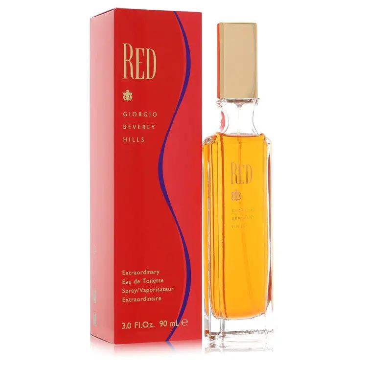 Red Eau De Toilette Spray by Giorgio Beverly Hills 90 ml by Brands HD